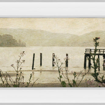 Marshall Il By Melious - Mirror Framed Print Wall Art - Beige