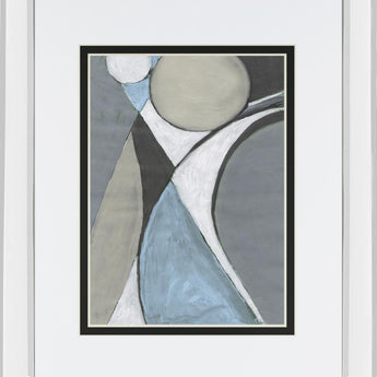 A Soft Jeweled Geometric II By Merri Pattinian - Dark Gray