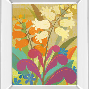 Lily Of The Valley By Cary Phillips - Mirror Framed Print Wall Art - Orange