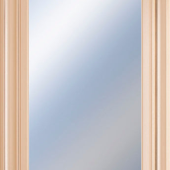 18x42 Decorative Framed Wall Mirror By Classy Art Promotional Mirror Frame #45 - Beige