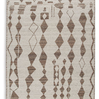 Brettler - 8' x 10' Rug - Beige / Brown