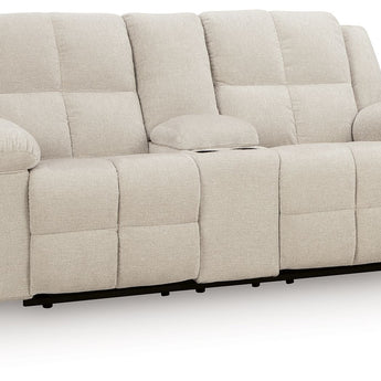 Orlen - Double Reclining Loveseat With Console - Winter