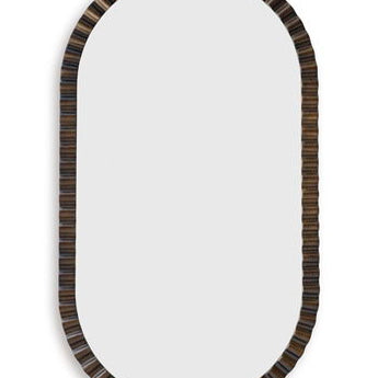 Clorington - Accent Mirror - Dark Brown