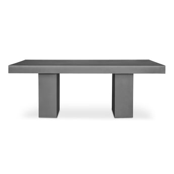 Antonius - Mesa de comedor exterior - Cemento