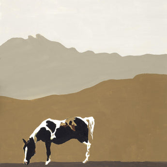 Horse By Patricia Pinto (Framed) - Light Brown