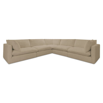 Townes - Classic L Modular Sectional - Sand