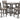 Wrenning - Drm Counter Table Set (Set of 5) - Gray