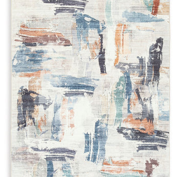 Hessland - 5' x 7' Washable Rug - Multi