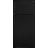 GE 16.6 Top Mount Refrigerator, Black - GTS17DTNRBB