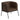 Malibu - Armchair - Chocolate Brown