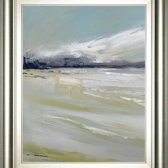 New Beginning By Fournier - Framed Print Wall Art - Gray