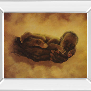Mirrored Frame Promotional Line 22X26 - Light Brown