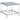 Lindley - Square Tempered Mirror Acrylic Table
