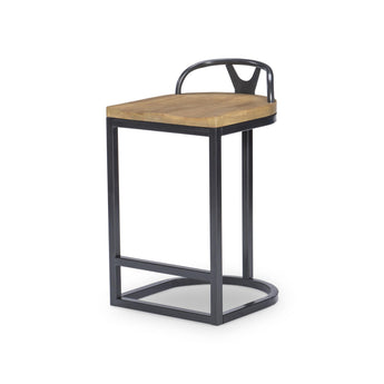Franklin - Stool - Harvest Oak / Natural White