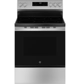 GE 30" Freestanding Electric Range, Stainless Steel - GRF500PVSS