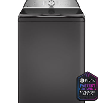 GE Profile 5.0 Top Load Washer, Agitator, Diamond Gray - PTW605BPRDG