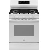 GE 30" Freestanding Gas Range, White - GGF600AVWW