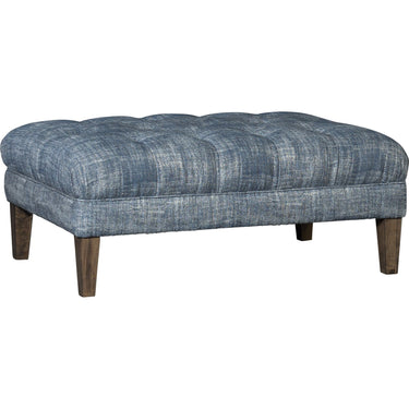 Mayo 8487 Series Fabric/Leather Chair with Rolled Arms - Leather/Fabric