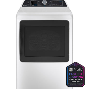 GE 7.4 Dryer, Electric, White - PTD70EBSTWS