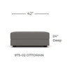 Sunset Valley Ottoman -