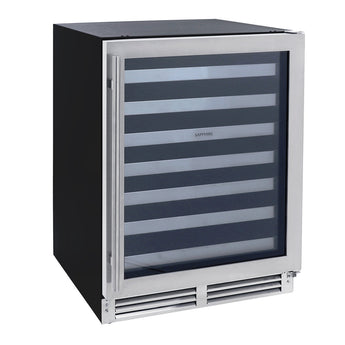 Sapphire 24" I/O Wine Center Dual Zone, Series 3, S.S. - SW243SZSS
