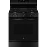 GE 30" Freestanding Gas Range, Black - GGF600AVBB