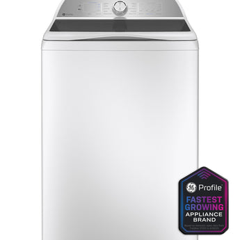 GE Profile 5.0 Top Load Washer, Infusor, White - PTW600BSRWS
