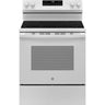 GE 30" Freestanding Electric Range, White - GRF400SVWW