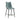Riko - Juego de comedor con altura de mostrador de 5 piezas, mesa y cuatro sillas - Blanco