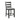 Martin - Counter Side Chair With Gray Fabric (Set of 2) - Black Finish