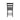 Martin - Counter Side Chair With Gray Fabric (Set of 2) - Black Finish