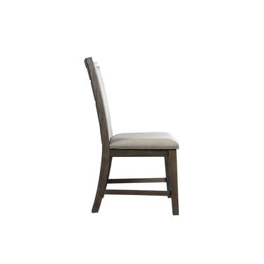 Grady Slat Back Side Chair (Set of 2) Dark Walnut - alternate view