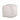 Hakim - Square Handwoven Woolen Pouf - White