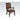 Mahavira - Chair (Set of 2) - Fabric & Espresso