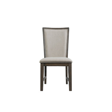 Grady Slat Back Side Chair (Set of 2) Dark Walnut - detail