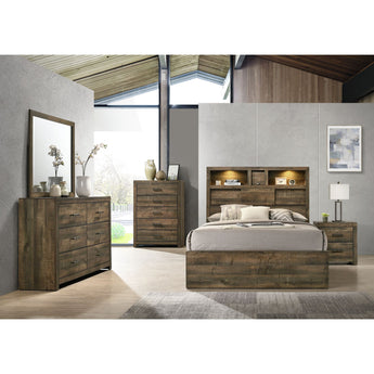 Bailey - Juego de Dormitorio Panel con Bluetooth