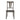 Nathan - Silla con respaldo de abanico y asiento de madera (juego de 2) - Roble gris