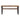 Parq - Console Table - Brown