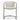 Freeman - Chrome Frame Dining Chair (Set of 2) - Blended Cream