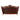 Eustoma - Sofa - Cherry Top Grain Leather Match & Walnut