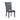 Tuscany - Juego de comedor de altura estándar de 5 piezas, mesa y cuatro sillas - Carbón