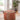 Jafar - Square Handwoven Jute Pouf - Red