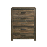 Bailey 5-Drawer Chest Walnut - alternate view