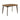 Jedda - Oval Extension Leaf Dining Table - Dark Walnut