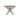 Callista - Rectangular Table - Beach/Natual Metal