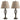 Ornawell - Antique Bronze Finish - Metal Table Lamp (Set of 2)