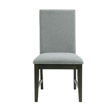 Donovan Standard Height Side Chair (Set of 2) Gray - alternate view