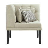 Maddox Corner With Three Pillows Beige - detail