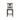 Stone - Counter Swirl Back Side Chair (Set of 2) - Smokey Walnut