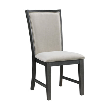 Grady Dining Slat Back Side Chair (Set of 2) Black - alternate view